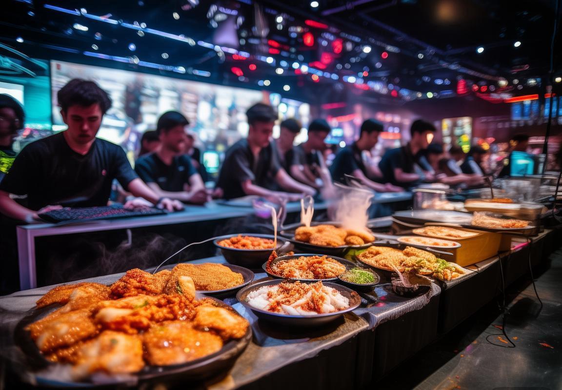 王者荣耀全民争霸赛：电竞与美食的全民狂欢，线上电竞赛事邂逅韩国美食